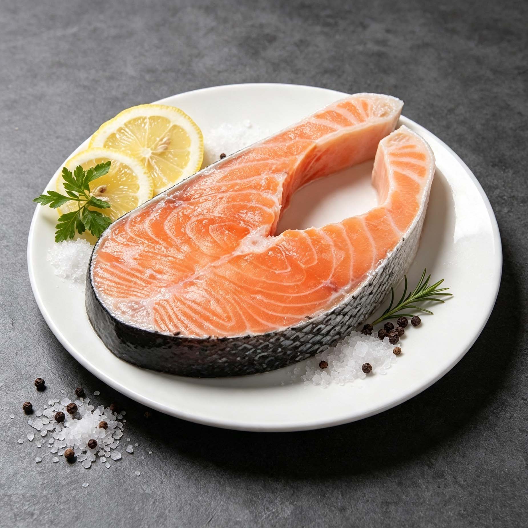 Frozen Salmon Steak