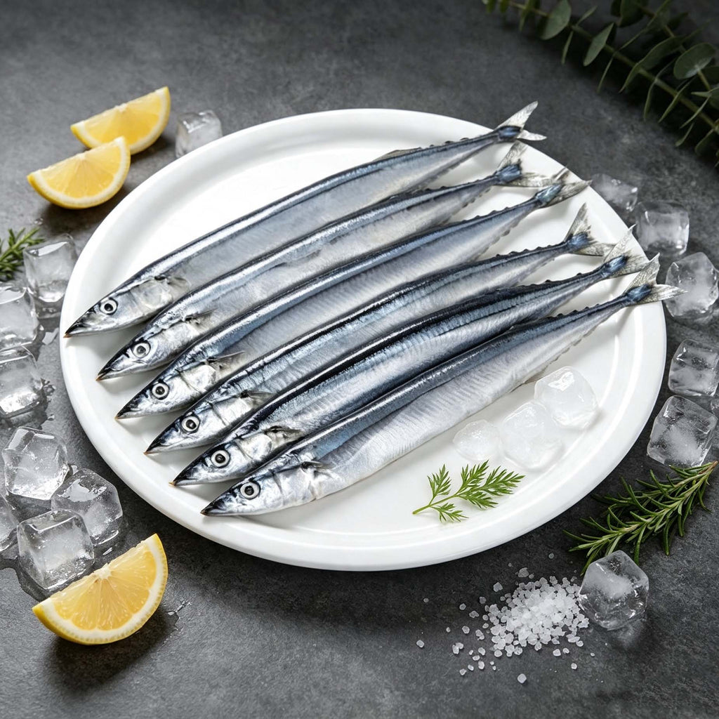Frozen Raw Saury Fish