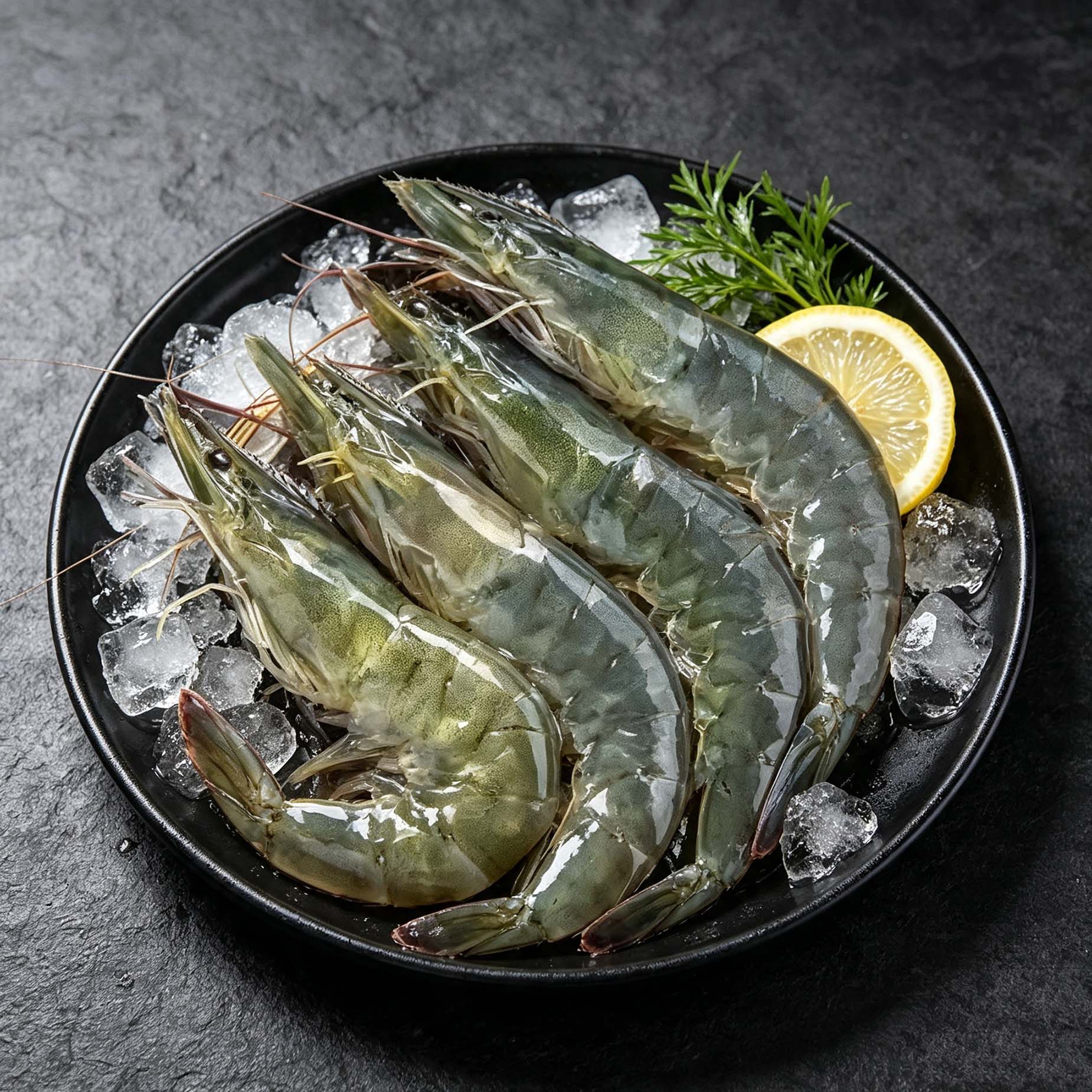 Frozen Raw Green Prawns