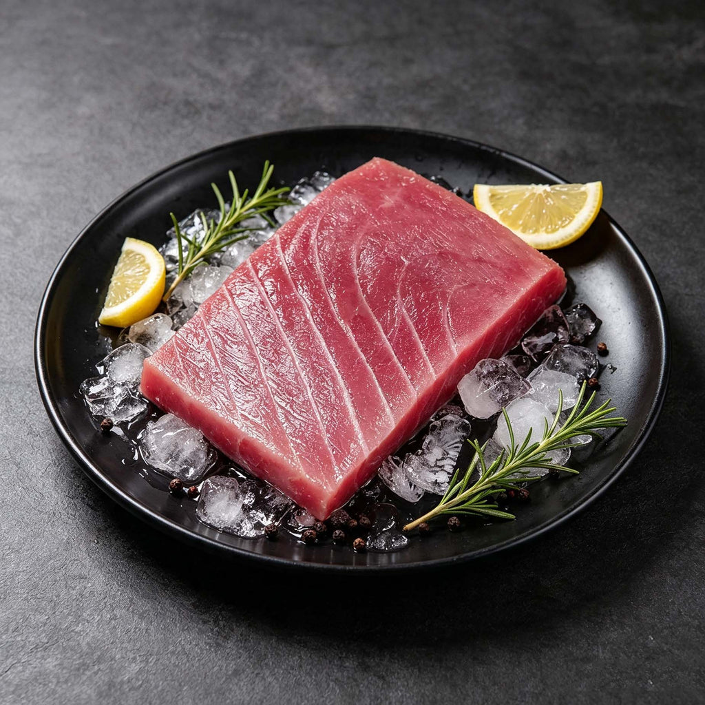 Frozen Tuna Steak Block